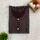 Long Zip Feeding Nighty, Free Size, Short Sleeve Sleepwear in Softest Cotton Fabric (Bra Size 34-38 | 54″-56″ Lengt